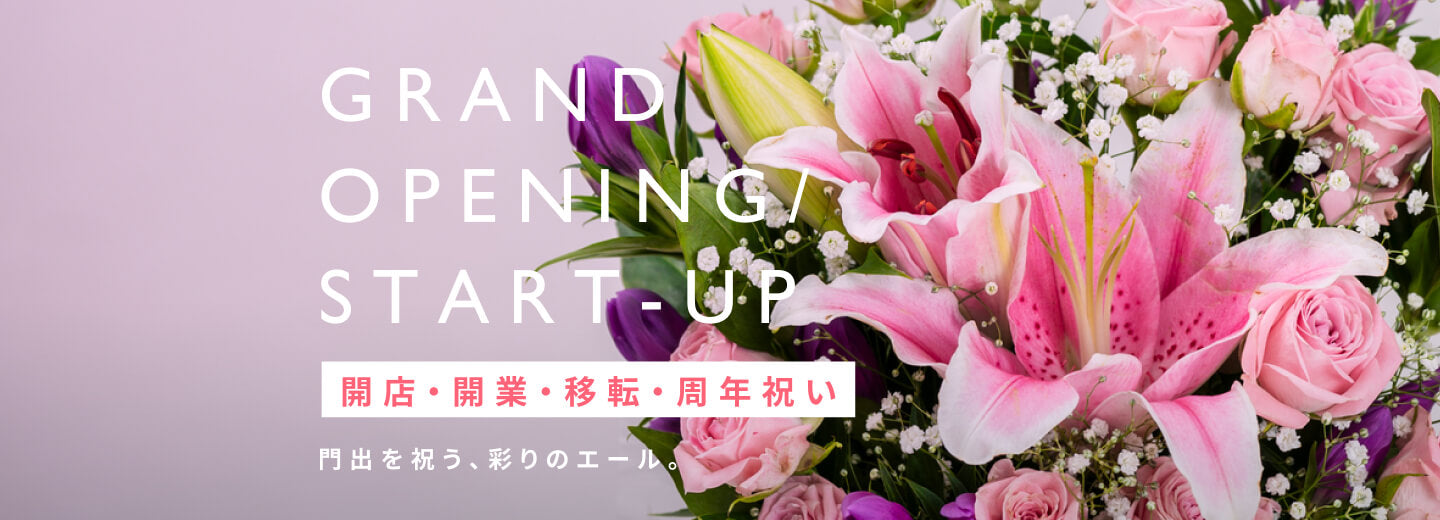 開店・開業・移転・周年祝い – 花のブルーメンノイエ