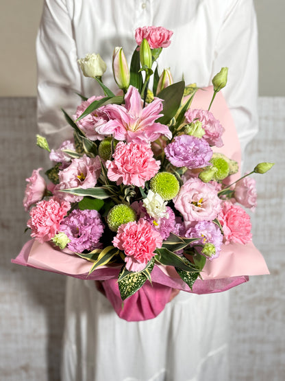 ピンク系アレンジメント