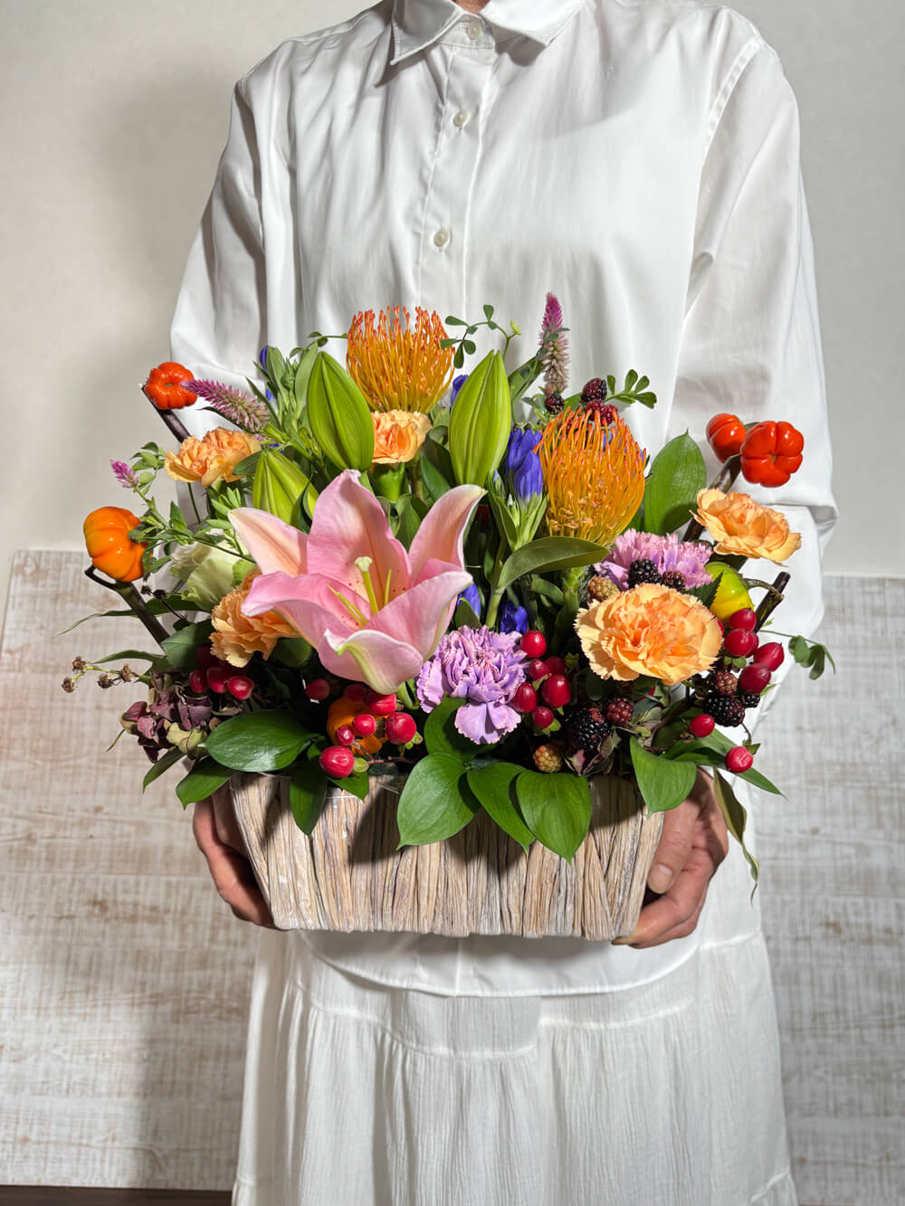 季節のおまかせアレンジメント