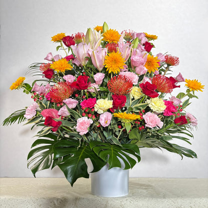 季節のお任せ スタンド花