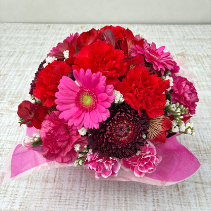 赤系アレンジメント