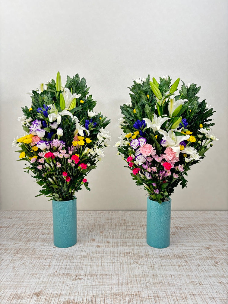 お供え花１対（花瓶用）