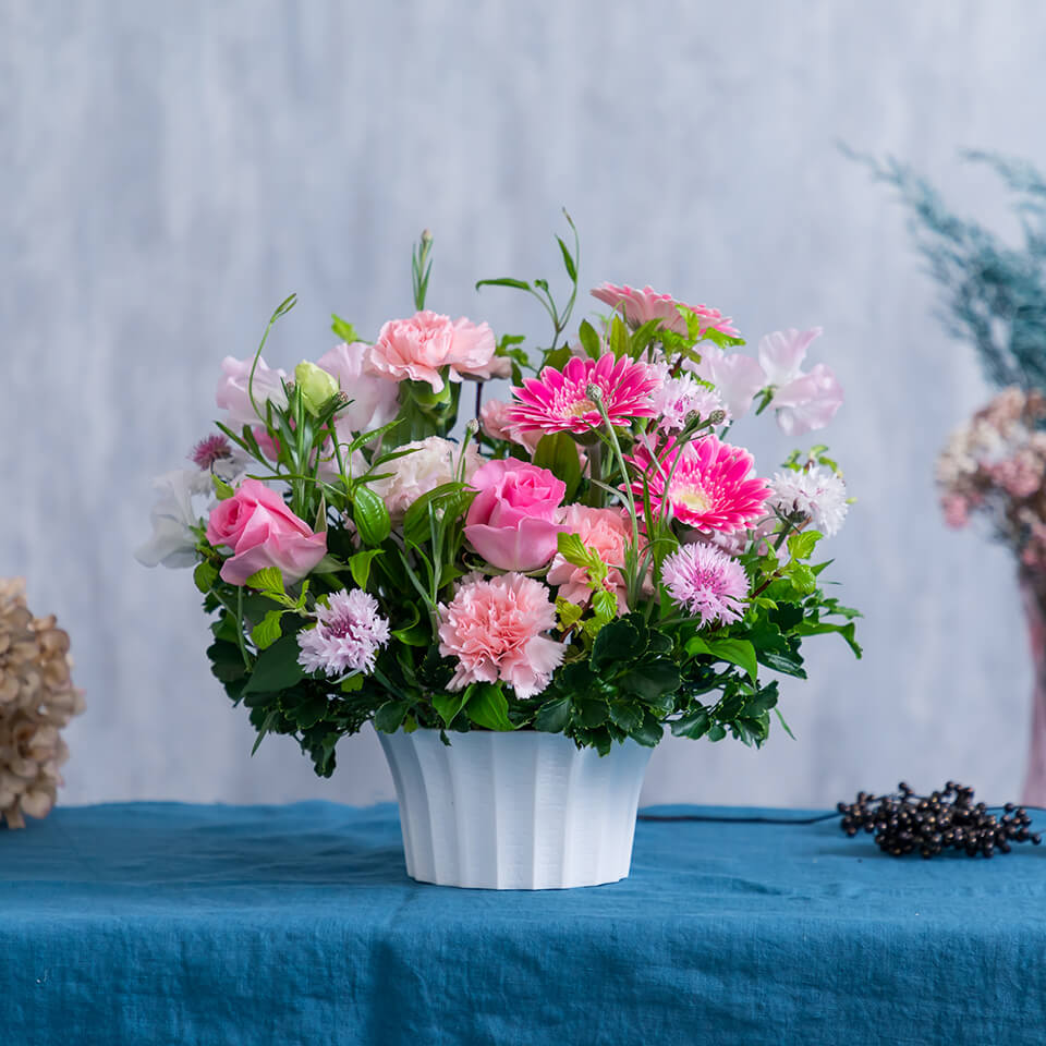 ピンク系 アレンジメント